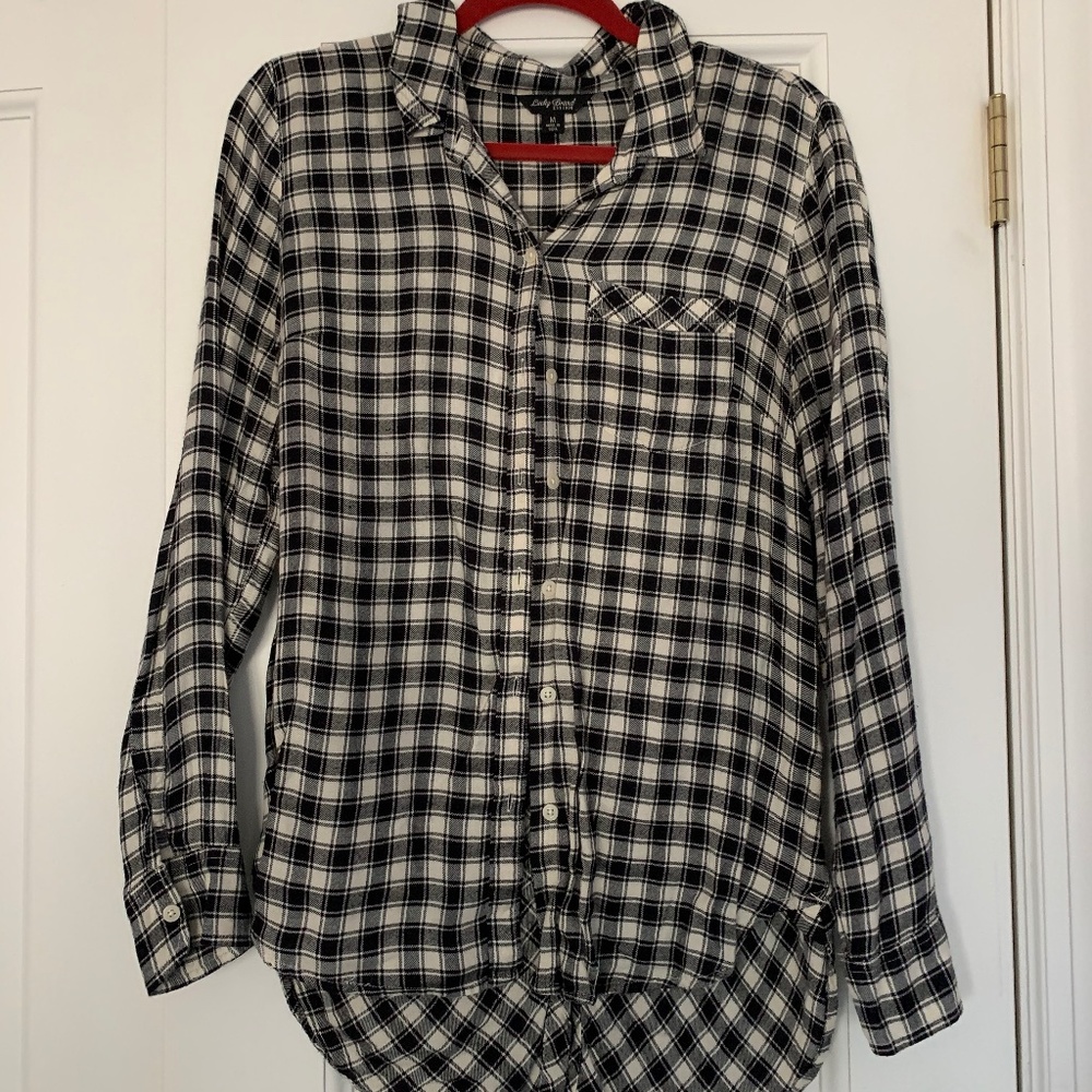 Plaid Button Down - image 1